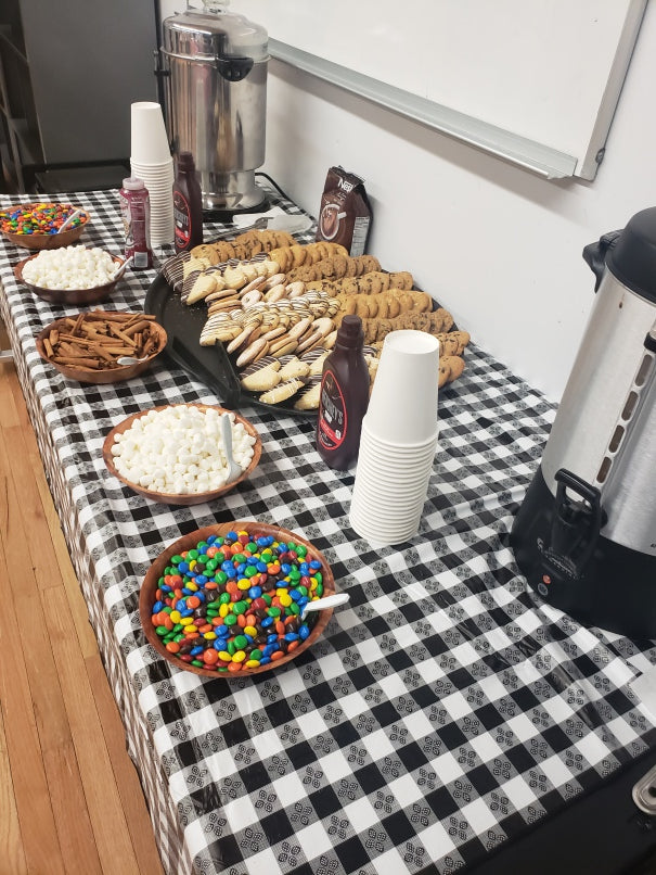 Hot Chocolate Table
