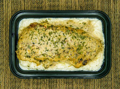 Creamy Herb Chicken with Cauliflower Mash