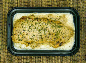 Creamy Herb Chicken with Cauliflower Mash